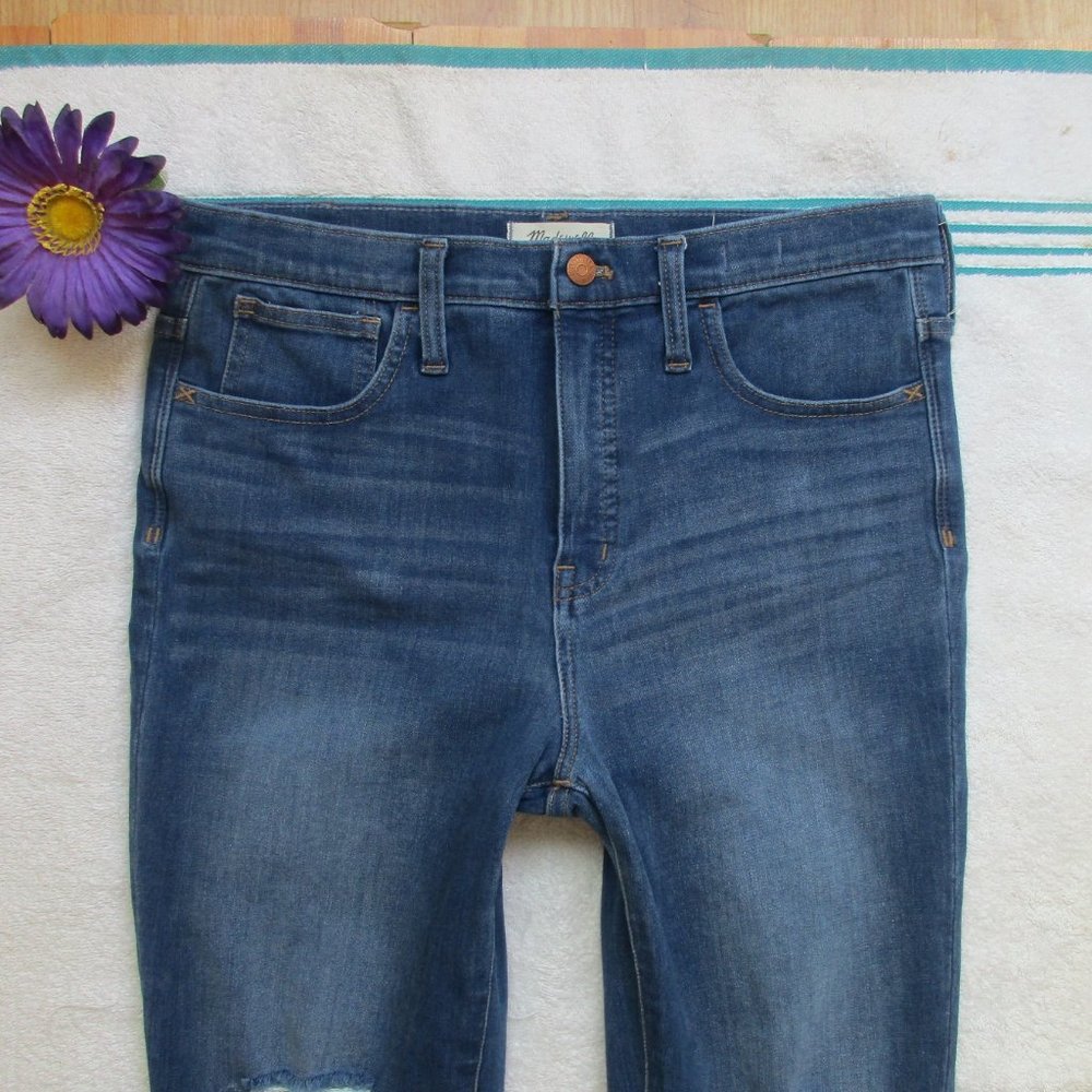MADEWELL Jeans Size 30 High Rise Skinny Denim - Picture 7 of 14
